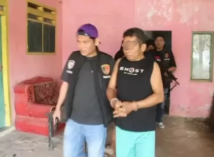 Rumah Industri Senjata Rakitan Digerebek di Lampung Tengah