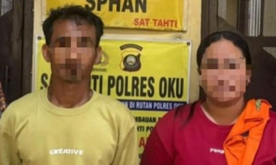Pasutri Asal Lampung Diduga Gelapkan Mobil Warga OKU, Pelaku Ditangkap di Riau