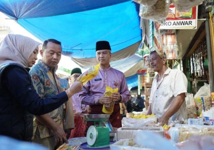 Polda Riau dan Forkompimda sidak pasar jelang Ramadhan