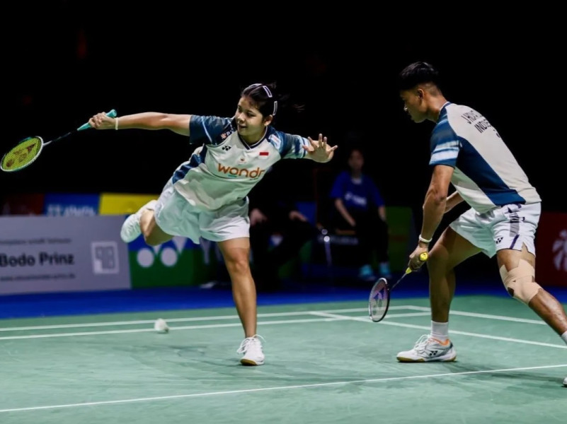 Ganda Campuran Jafar/Felisha buat kejutan kalahkan unggulan pertama German Open 2025
