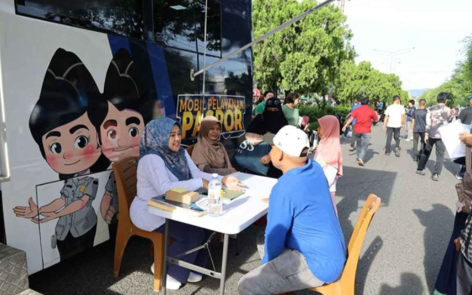 Imigrasi Banda Aceh Layani Permohonan Paspor di CFD