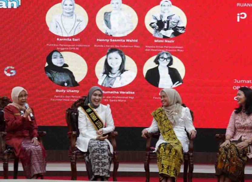 Dinas Perpustakaan Riau Imbau Orang Tua Harus Jadi Contoh Literasi Digital Sehat bagi Anak