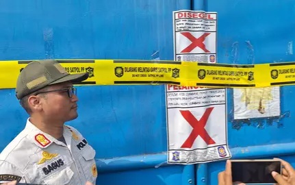 Bandel! Gudang UD Sentoso Seal Disegel Lagi karena Nekat Beroperasi
