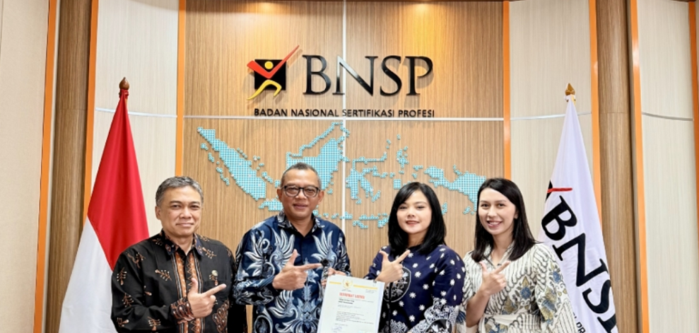 ITB Dapat Sertifikat Lisensi dari Badan Nasional Sertifikasi Profesi