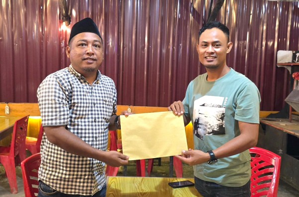 Panitia Konferkab PWI Rohil Terima 2 Berkas Bacalon