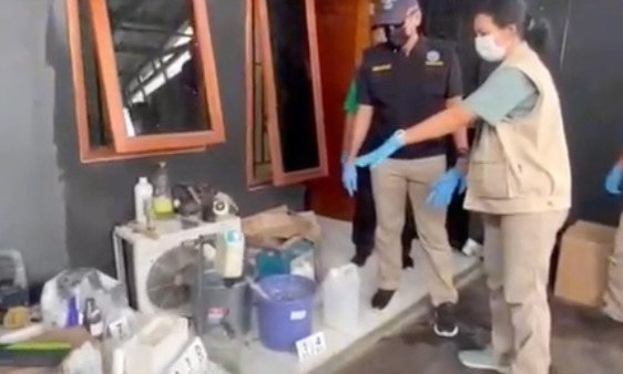 BNN Bongkar Pabrik MDMB-4EN-PINACA di Tangerang, Koki Hingga Kurir Dibekuk