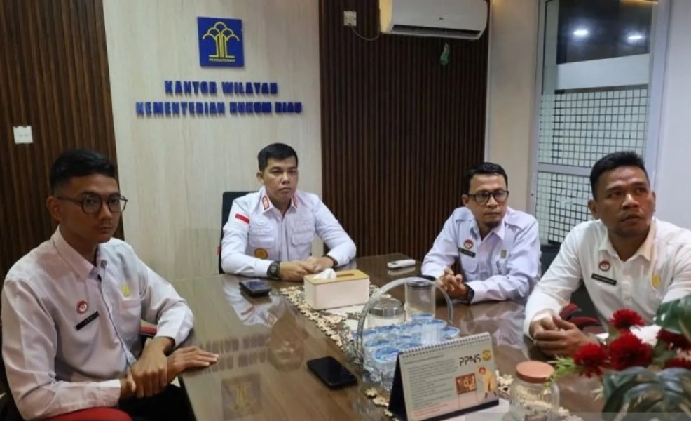 Kemenkum Riau Ikuti Diskusi Terkait Pengawasan Notaris