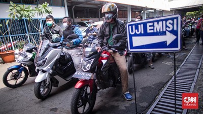 Hasil Uji Emisi jadi Syarat Bayar Pajak Kendaraan Bermotor