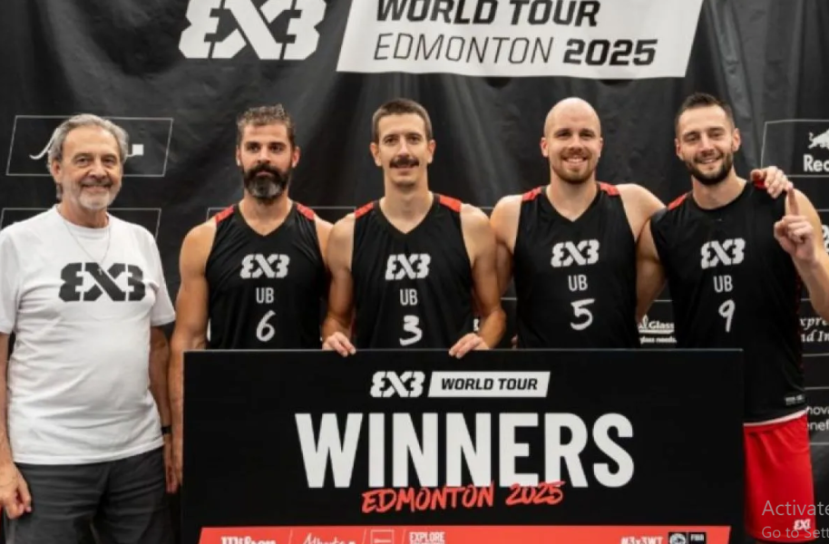 Tim ub Sabet Gelar Juara, FIBA 3x3 World Tour Edmonton 2025