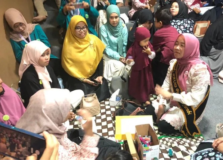Bunda PAUD Provinsi Jambi Beri Pemahaman Mengenai Pola Belajar Gangguan 'Disleksia'