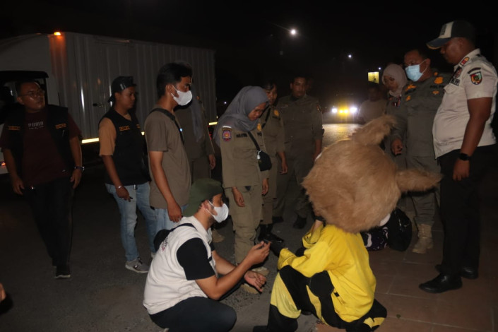 Pemko Pekanbaru Tindak Anak di Bawah Umur Yang Dipekerjakan Malam Hari