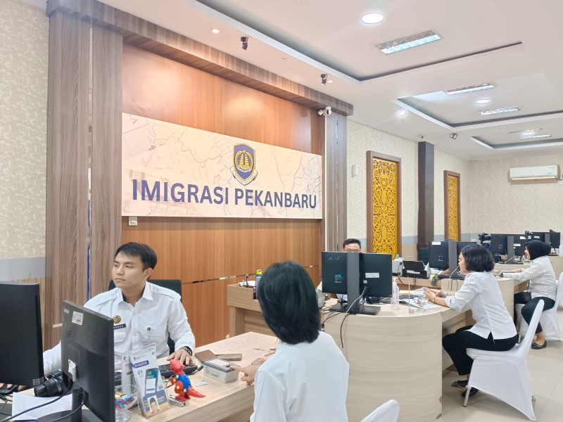 Toreh Prestasi dan Layanan Prima, Imigrasi Pekanbaru Ukir Kinerja Unggul di Tahun 2025