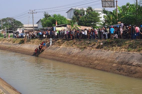 Mandi di Sungai Nambo Serang, 2 Bocah Tenggelam