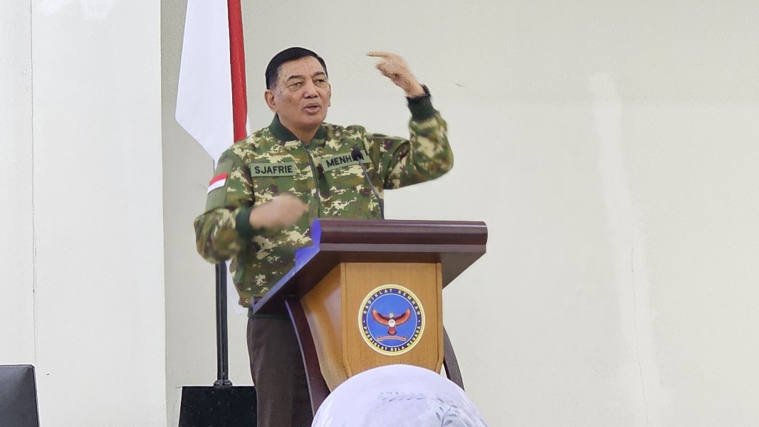 Menhan RI Sjafrie Sjamsuddin, PWI Jadi Benteng Menghantam Perang Opini Digitalisasi