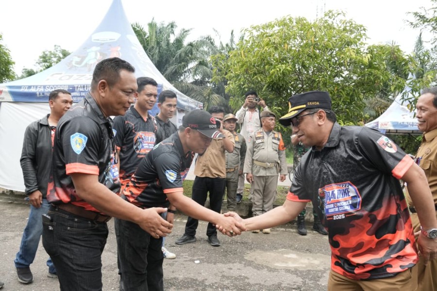 Wadah Bakat Otomotif, Sekda Kuansing Buka Dragbike Pemuda Pancasila Championship 2025