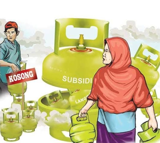 Idul Fitri 2025, Warga Kesulitan Dapatkan Gas LPG 3 Kg di Kepulauan Meranti