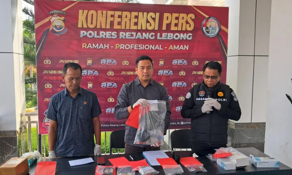 Polres Rejang Lebong Tangkap 12 Tersangka Penyalahgunaan Narkotika