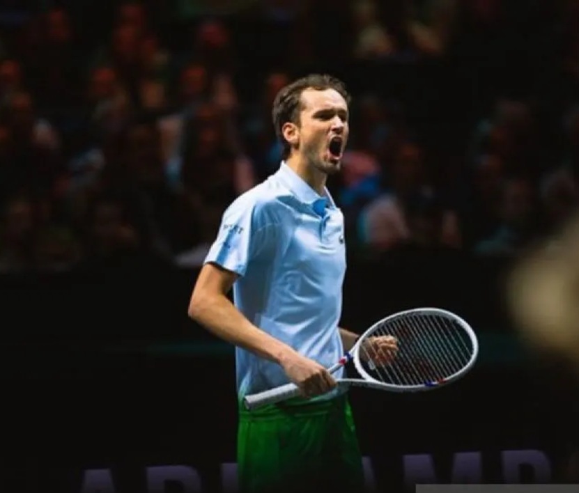 Daniil Medvedev tersingkir dari Dubai seusai kalah dari Griekspoor