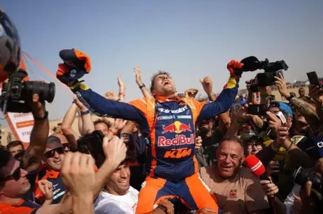 Benavides Juara Motor Reli Dakar, Menang Dramatis Terpaut 2 Detik