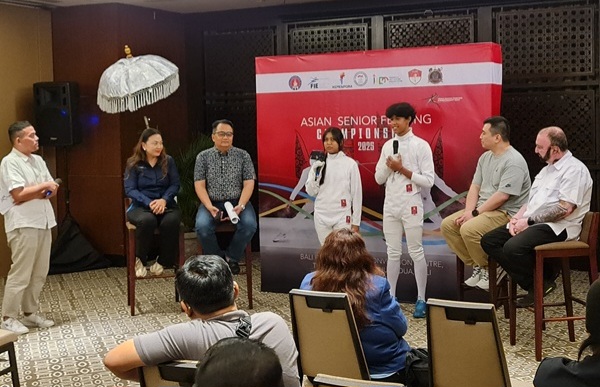 FCA Puji Kesiapan Indonesia Gelar Asian Senior Fencing Championship 2025, PB Ikasi Dorong Sport Tourism