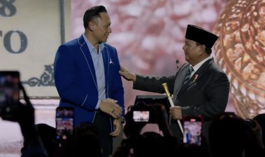 AHY Minta Izin ke Gerindra Jika Demokrat Bakal Sering Turun ke Bawah
