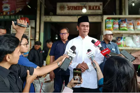Stok Beras Ramadan 2025 Aman, Mentan Amran Minta Pedagang Tidak Naikkan Harga