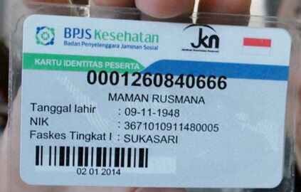Kemensos Nonaktifkan 62.000 Peserta BPJS Kesehatan