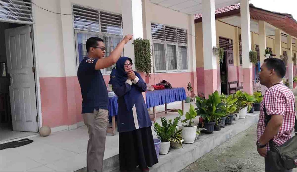 Sidak ke SDN 010 Ujung Tanjung, Wabup Rohil Temukan Guru PPPK tak Mengajar dan Honorer Fiktif