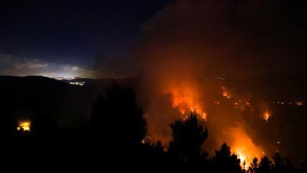 Petugas Masih Berjuang Padamkan Kebakaran Hutan di Dekat Yerusalem