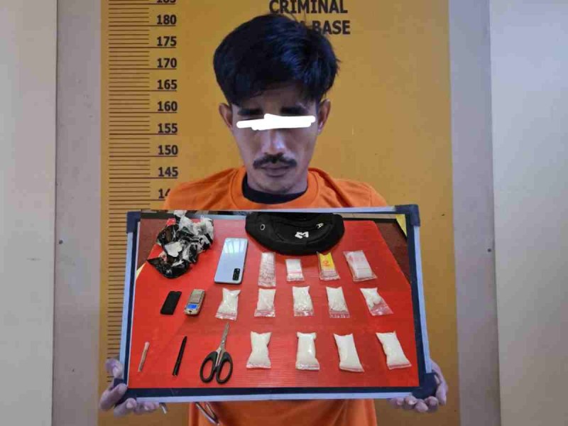 Miliki 160 Gram Sabu, Pemuda Pangean Dipastikan Lebaran di Penjara