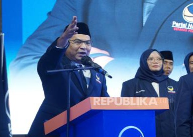 Ditunjuk Surya Paloh jadi Ketua DPD NasDem Kota Cimahi, Ini Target Ivan di Pileg 2029