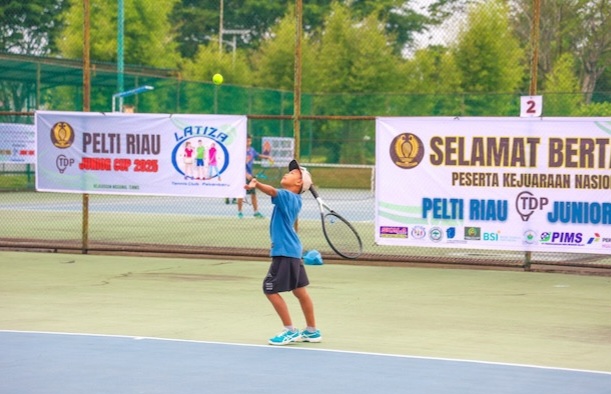 47 Petenis Junior se-Indonesia Berkompetisi di PTPN IV Regional III