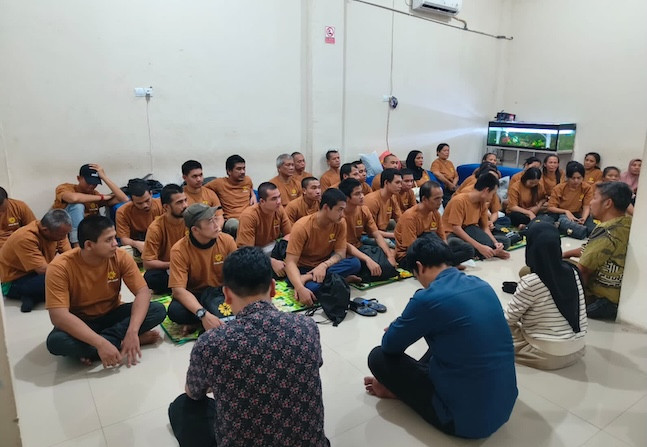 Sebanyak 41 Pekerja Migran Ilegal Dideportasi dari Malaysia Tiba di Dumai