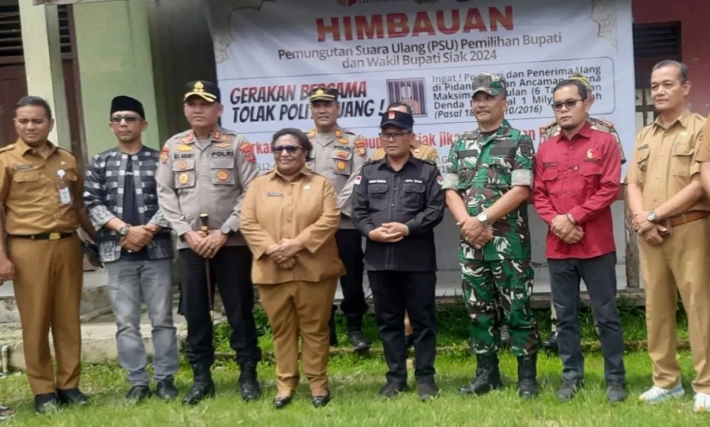 Wamendagri tinjau lokasi PSU di Siak, pastikan proses sesuai prosedur