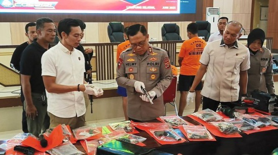 Ketua Perbakin Purbalingga Terlibat Kasus Pembuatan Senpi di Lampung