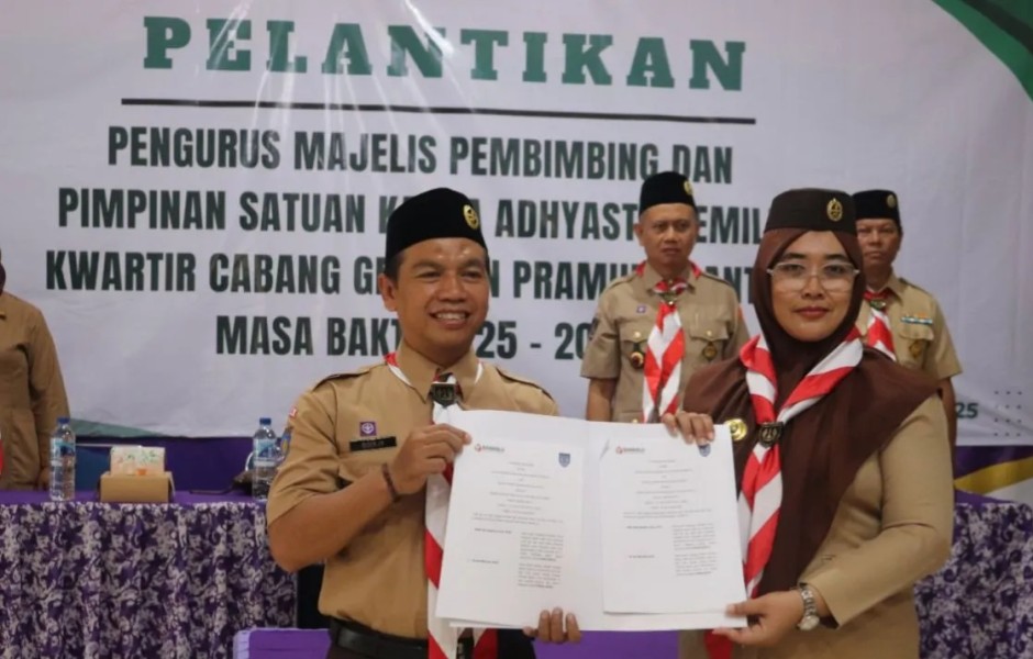 Bawaslu Bentuk Saka Adhyasta Pemilu Kuatkan  Edukasi Politik Pramuka