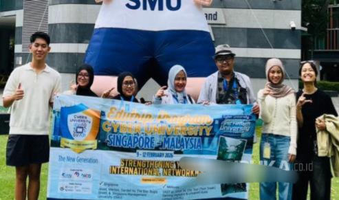 Lewat Edutrip, Cyber University Pelajari Sistem Pembelajaran Singapore Management University