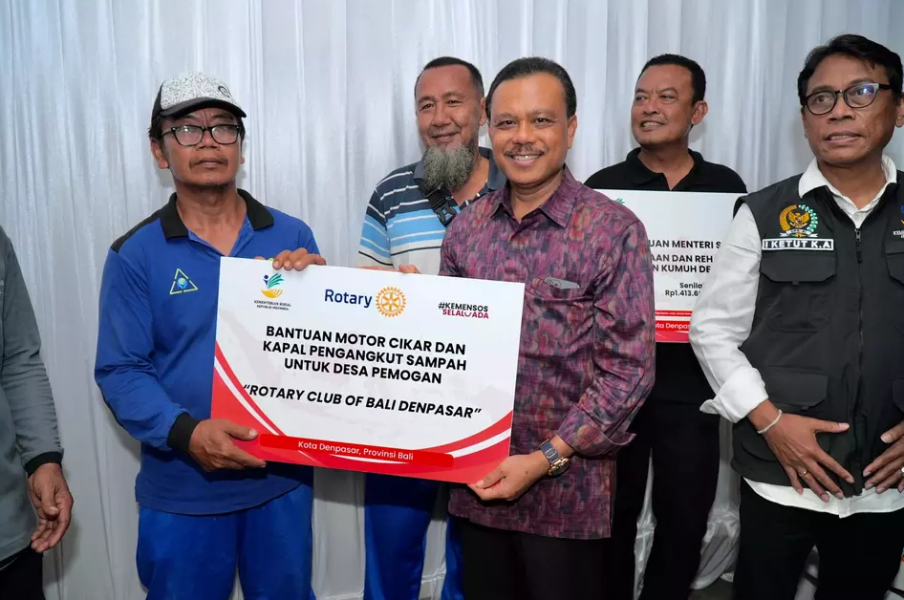 Dari Sampah Jadi Berkah, Kemensos Berdayakan Warga Bali Kelola Sampah