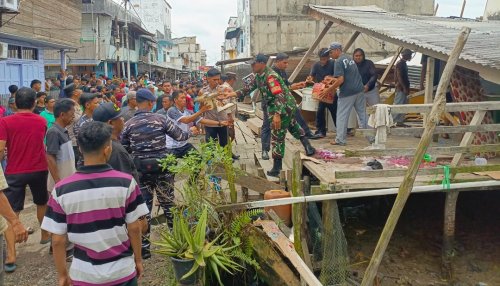 Longsor Kembali Hantam Kuala Enok, Enam Rumah dan Dua Lapak Usaha Rusak Berat