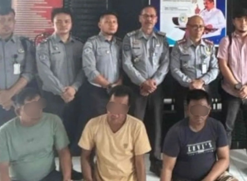 Ungkap Peredaran Narkoba, Tiga Napi Dan Satu Oknum Petugas Lapas Bengkalis Diamankan