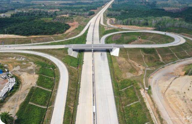 HKI Diduga Bangun Jalan Tol di Riau Gunakan Material dari Tambang Ilegal