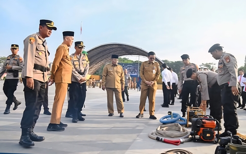 Walikota Paisal Pimpin Apel Kesiapsiagaan, Sebut Sinergi Kunci Cegah Karhutla di Dumai