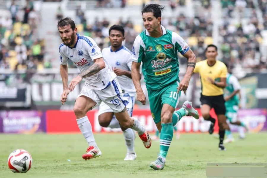 Persebaya Ditahan Imbang Arema FC di GBT Surabaya