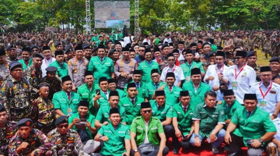 Kapolri Ajak Ribuan Kader GP Ansor-Banser Kompak Kawal Misi Asta Cita Presiden