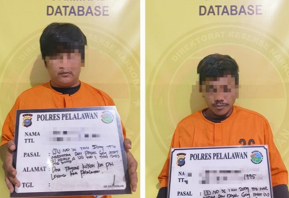 Polisi Bongkar Jaringan Sabu di Kerumutan, Dua Tersangka Diciduk