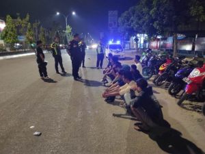 Polresta Pekanbaru Amankan 42 Motor Balap Liar