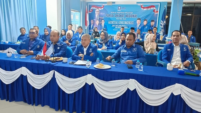 Musda Serentak, DPP PAN Tetapkan 10 Ketua DPD se-Riau