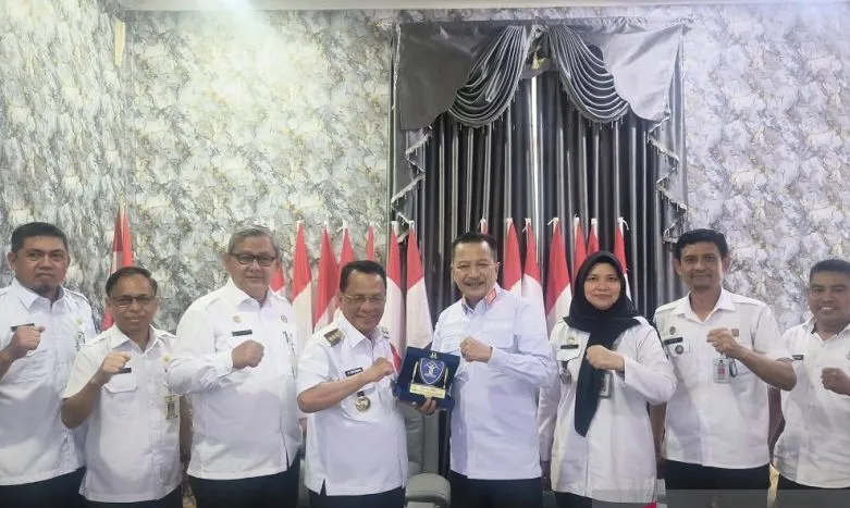 Dorong Koperasi Merah Putih Pembentukan Posbankum Melalui Parletak II, Kemenkum Riau Lakukan Koordinasi ke Bupati Rokan Hilir