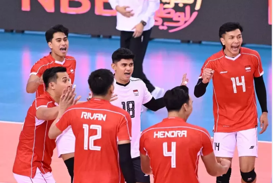 Ini Ranking Dunia Timnas Voli Putra Indonesia Seusai Kalahkan Kamboja