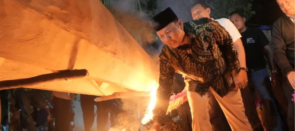 Bupati Galang Dana Pelayuran Jalur Singa Kuantan, Terkumpul Rp104 Juta